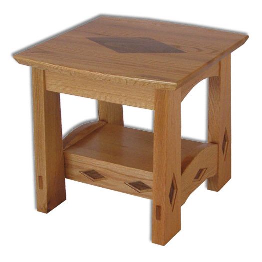 Amish USA Made Handcrafted Diamond Classic Occasional Table sold by Online Amish Furniture LLC