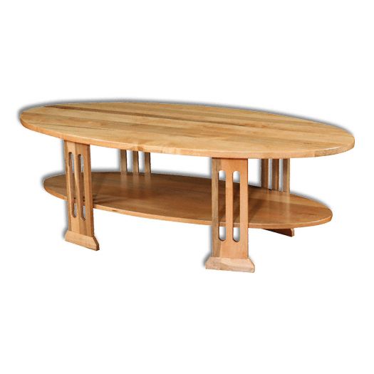 Amish USA Made Handcrafted Contempo Oval Occasional Tables sold by Online Amish Furniture LLC