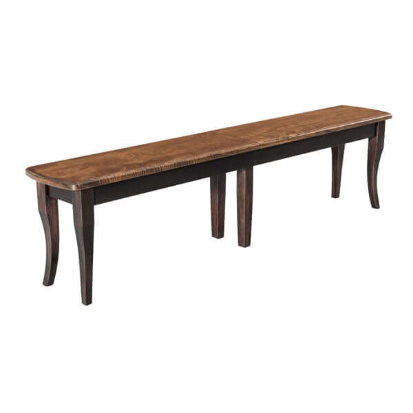 Amish USA Made Handcrafted Canterbury Extenda Bench sold by Online Amish Furniture LLC