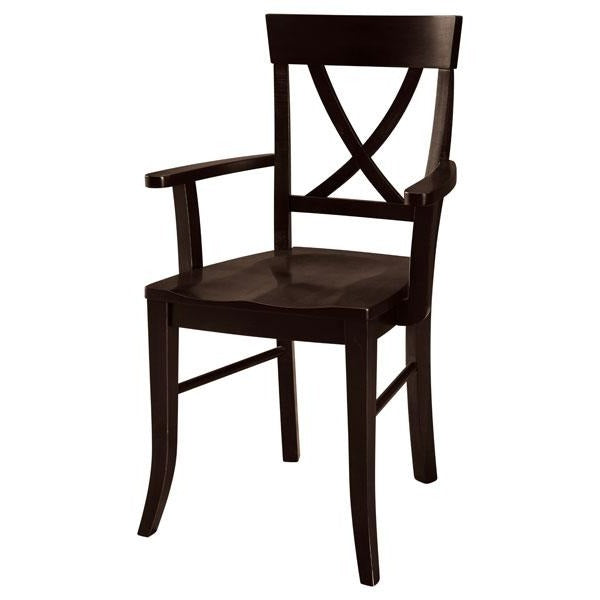 Amish USA Made Handcrafted Carmen Chair sold by Online Amish Furniture LLC