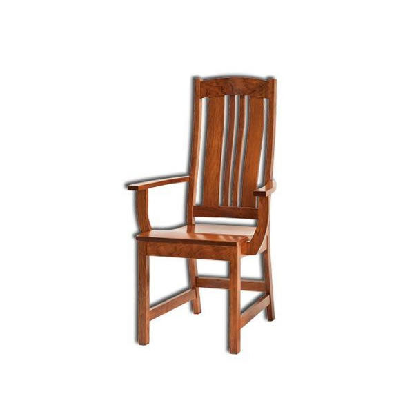 Amish USA Made Handcrafted Carolina Chair sold by Online Amish Furniture LLC