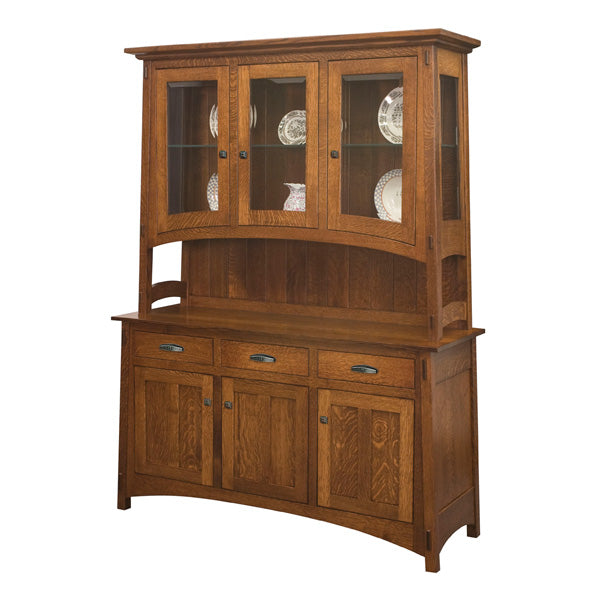 Amish USA Made Handcrafted Colbran Hutch sold by Online Amish Furniture LLC