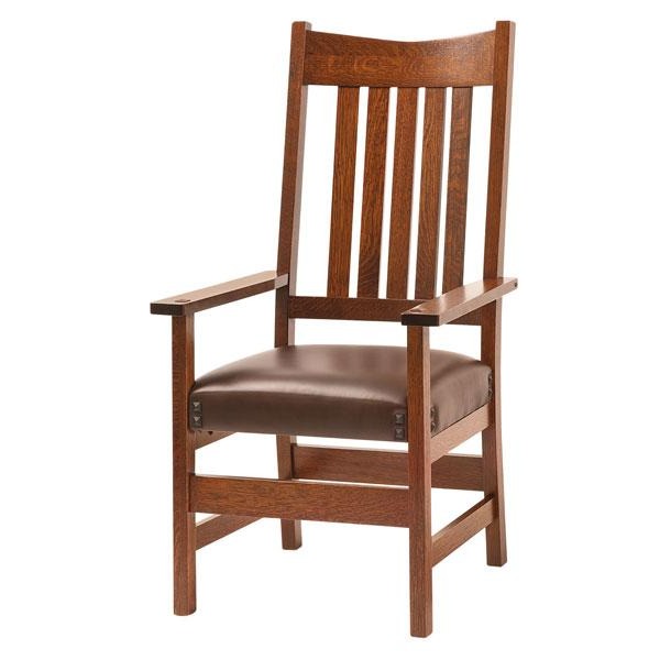 Amish USA Made Handcrafted Conner Chair sold by Online Amish Furniture LLC