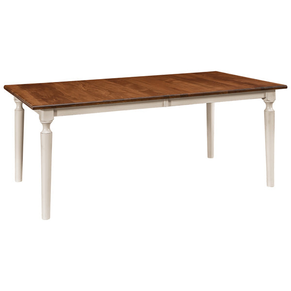 Amish USA Made Handcrafted Crayton Leg Table sold by Online Amish Furniture LLC