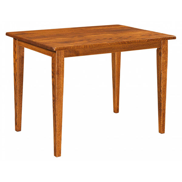 Amish USA Made Handcrafted Dayton Leg Table sold by Online Amish Furniture LLC