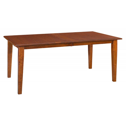 Amish USA Made Handcrafted Denver Leg Table sold by Online Amish Furniture LLC