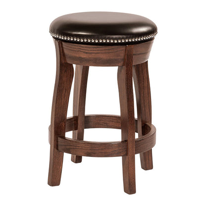 Amish USA Made Handcrafted Dillon Bar Stool sold by Online Amish Furniture LLC