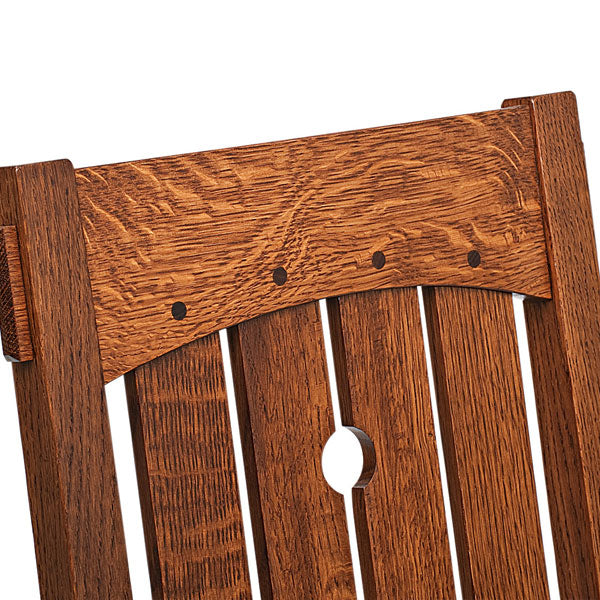 Amish USA Made Handcrafted Douglas Chair sold by Online Amish Furniture LLC