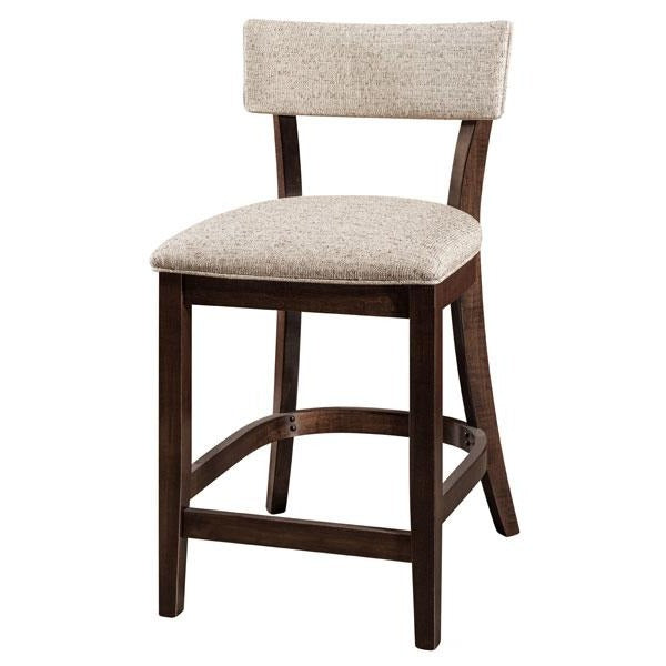 Amish USA Made Handcrafted Emerson Bar Stool sold by Online Amish Furniture LLC