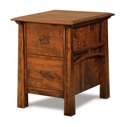 Amish USA Made Handcrafted Artesa 2-Drawer File Cabinet sold by Online Amish Furniture LLC
