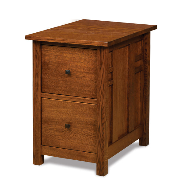 Amish USA Made Handcrafted Kascade 2-Drawer File Cabinet sold by Online Amish Furniture LLC