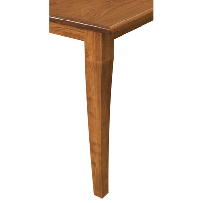 Amish USA Made Handcrafted Fenmore Leg Table sold by Online Amish Furniture LLC