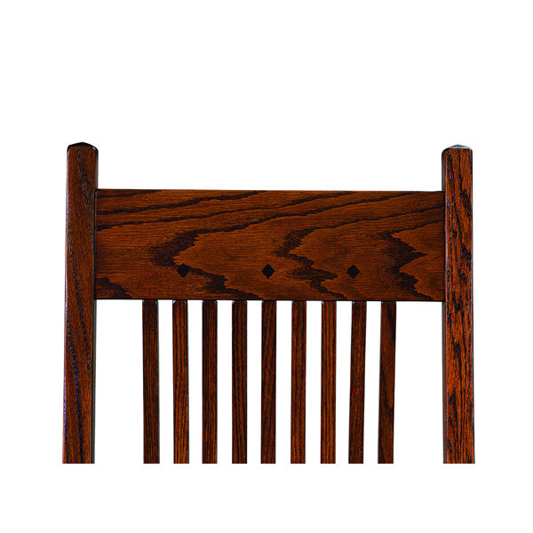 Amish USA Made Handcrafted Jumbo Royal Mission Rocker sold by Online Amish Furniture LLC