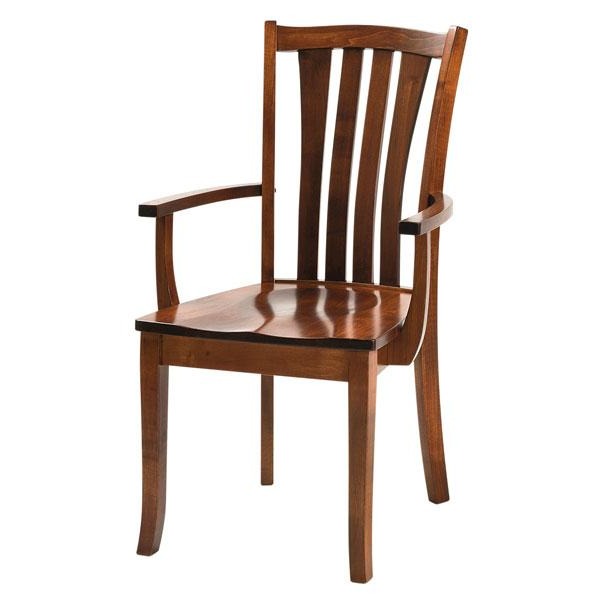 Amish USA Made Handcrafted Harris Chair sold by Online Amish Furniture LLC