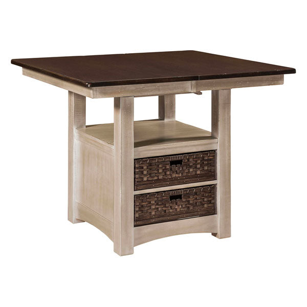 Amish USA Made Handcrafted Heidi Cabinet Table - Pub Table sold by Online Amish Furniture LLC