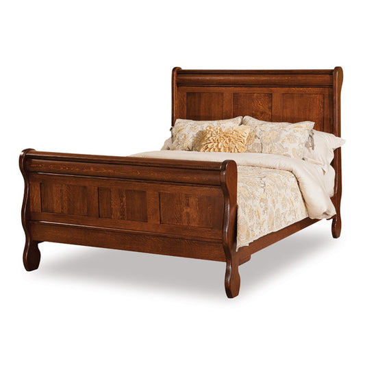 Amish USA Made Handcrafted Old Classic Sleigh Bed sold by Online Amish Furniture LLC