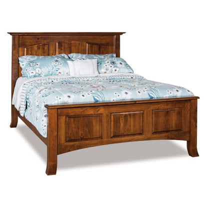 Amish USA Made Handcrafted Carlisle Bed sold by Online Amish Furniture LLC