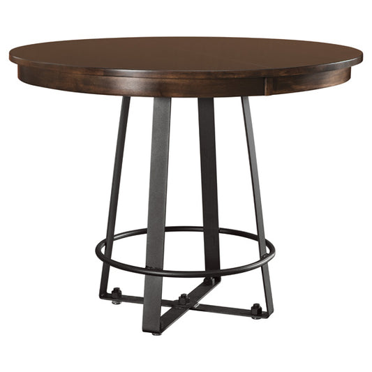 Amish USA Made Handcrafted Iron Craft Pub Table sold by Online Amish Furniture LLC