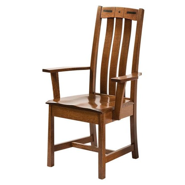 Amish USA Made Handcrafted Lavega Chair sold by Online Amish Furniture LLC