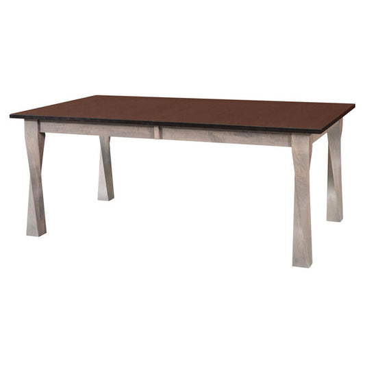 Amish USA Made Handcrafted Lexington Leg Table sold by Online Amish Furniture LLC