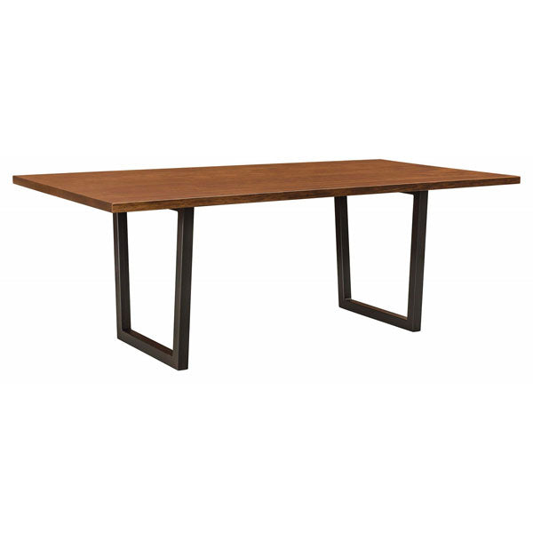 Amish USA Made Handcrafted Lifestyle Trestle Table sold by Online Amish Furniture LLC