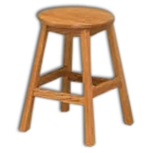 Amish USA Made Handcrafted Oakley Bar Stool sold by Online Amish Furniture LLC
