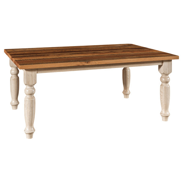 Amish USA Made Handcrafted Old Traditions Leg Table sold by Online Amish Furniture LLC
