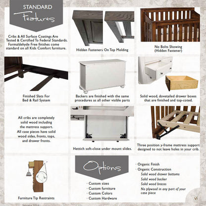 Traditional Chest with Changing Table