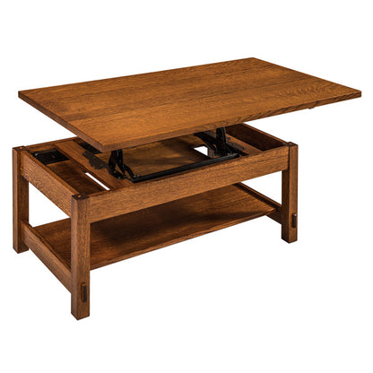 Amish USA Made Handcrafted SpringHill Open Tables sold by Online Amish Furniture LLC