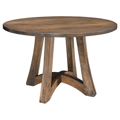 Tifton Pedestal Table – round pedestal dining table