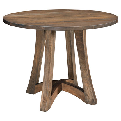 Tifton Pub Table – round pedestal pub table
