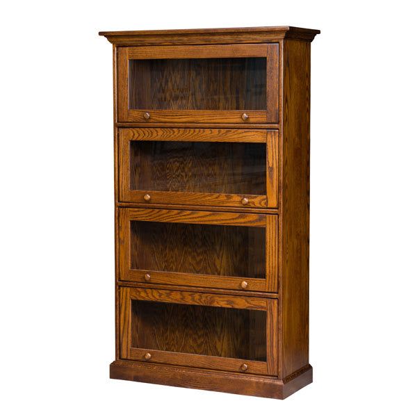Amish Traditional Barrister Bookcase for Sale