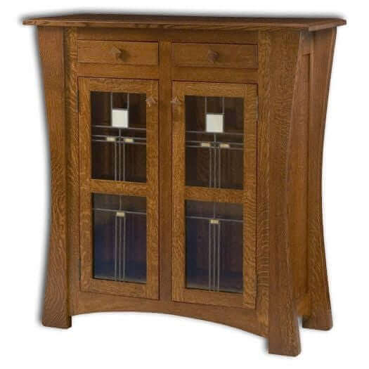 Amish USA Made Handcrafted Arts And Crafts Cabinet sold by Online Amish Furniture LLC