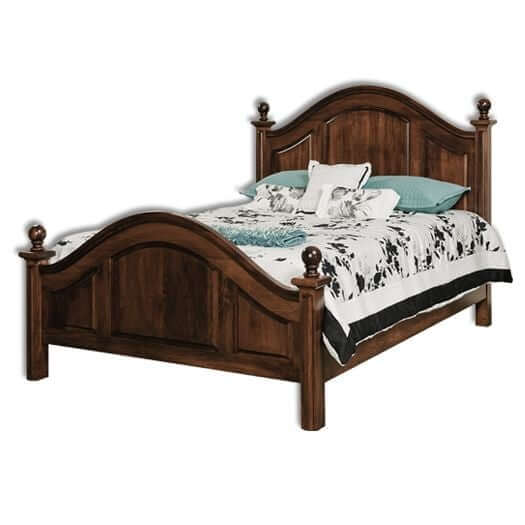 Amish USA Made Handcrafted Adrianna Bed sold by Online Amish Furniture LLC