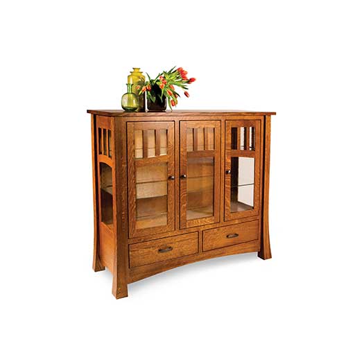 Amish USA Made Handcrafted Arlington High Buffet sold by Online Amish Furniture LLC