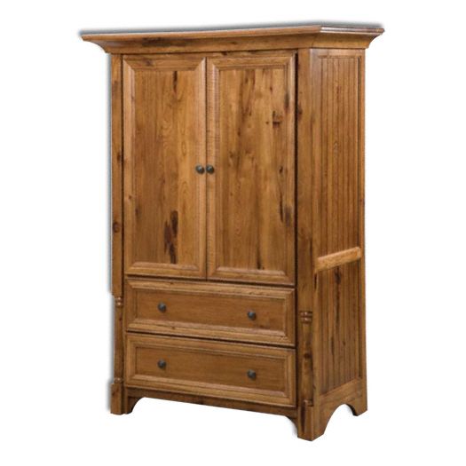 Amish USA Made Handcrafted Palisade Armoire sold by Online Amish Furniture LLC