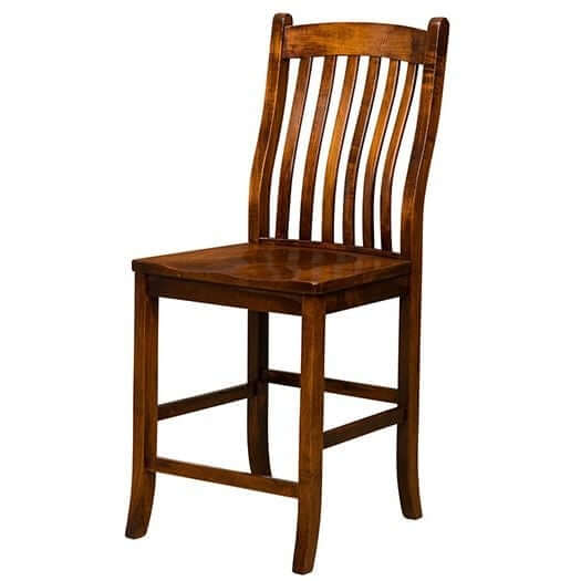 Amish USA Made Handcrafted Arts & Crafts  Bar Stool sold by Online Amish Furniture LLC