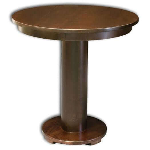 Amish USA Made Handcrafted Barrel Bistro Table sold by Online Amish Furniture LLC