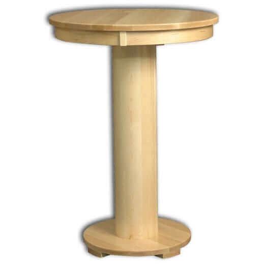 Amish USA Made Handcrafted Barrel Bistro Table sold by Online Amish Furniture LLC
