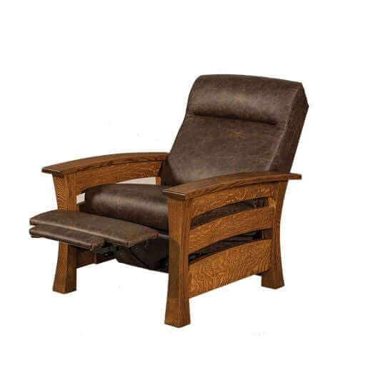 Amish USA Made Handcrafted Barrington Recliner sold by Online Amish Furniture LLC