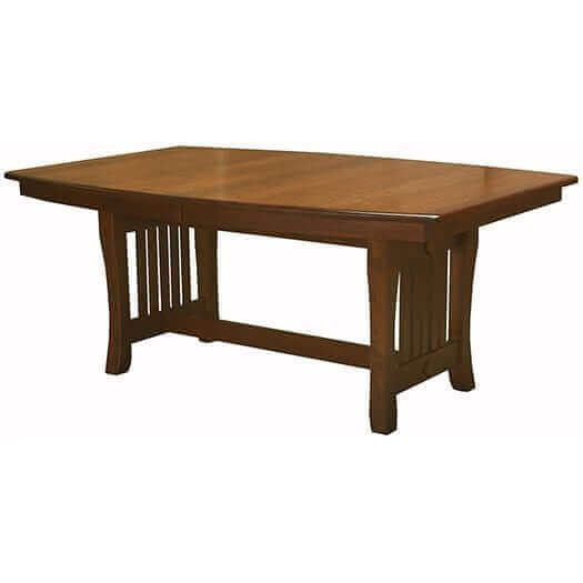 Amish USA Made Handcrafted Berkley Trestle Table sold by Online Amish Furniture LLC