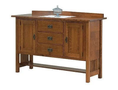 Amish USA Made Handcrafted Berkley Sideboard sold by Online Amish Furniture LLC