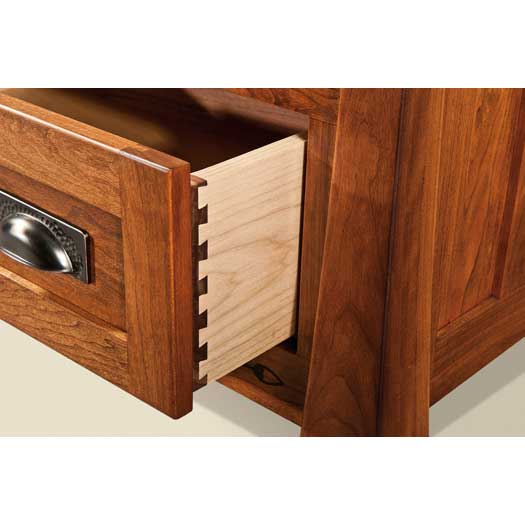 Amish USA Made Handcrafted Brayfort TV Cabinet sold by Online Amish Furniture LLC