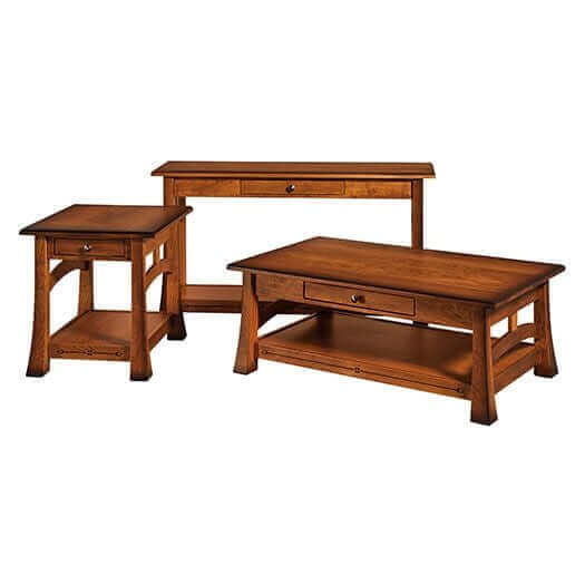 Amish USA Made Handcrafted Brady Occasional Tables sold by Online Amish Furniture LLC