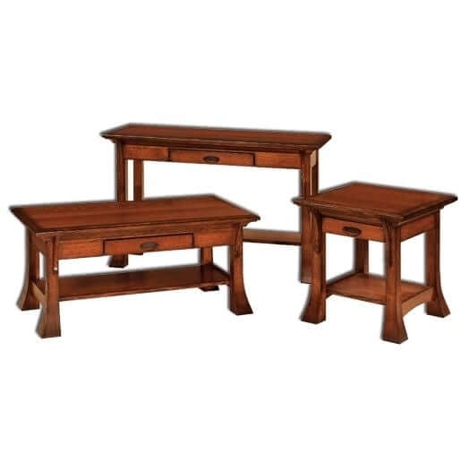 Amish USA Made Handcrafted Breckenridge Occasional Tables sold by Online Amish Furniture LLC