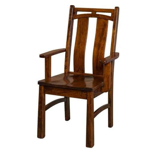 Amish USA Made Handcrafted Bridgeport Chair sold by Online Amish Furniture LLC