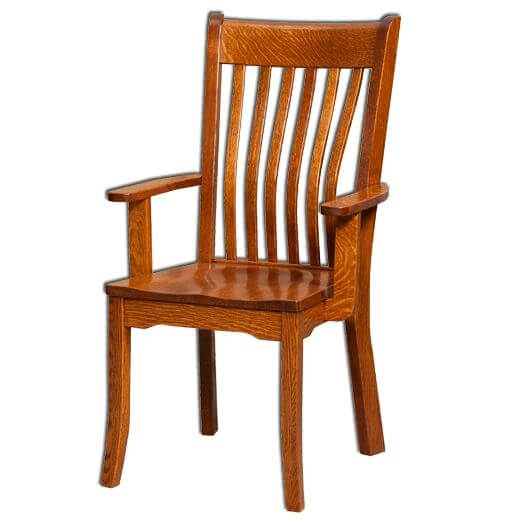 Amish USA Made Handcrafted Broadway Chair sold by Online Amish Furniture LLC