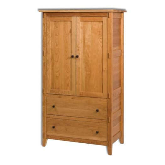 Amish USA Made Handcrafted Bungalow Armoire sold by Online Amish Furniture LLC