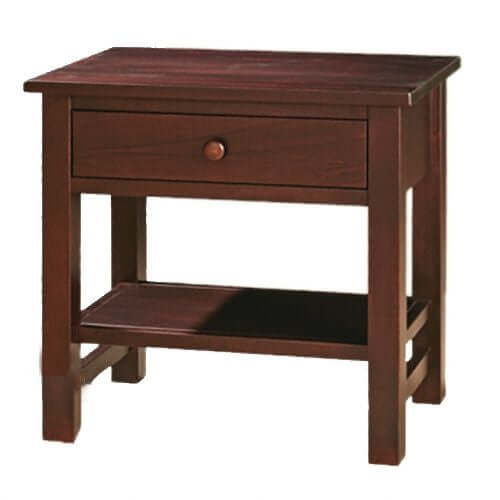 Amish USA Made Handcrafted Cabin Creek 1-Drawer Nightstand sold by Online Amish Furniture LLC