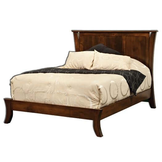 Amish USA Made Handcrafted Caledonia Panel Bed sold by Online Amish Furniture LLC